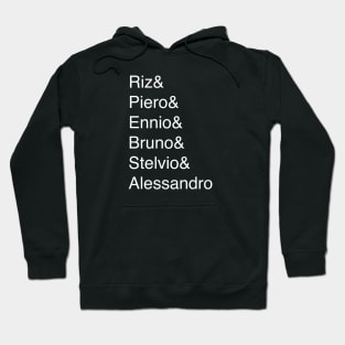 Italian Soundtrack Composers Hoodie